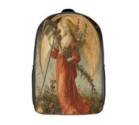 kaiyun Backpack The Harvest Goddess School Bag Elementary Bookbag Teens Ceres And Sickle for Girl Children Boys Rucksack Kids Daypack 17inch