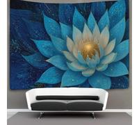 kaiyun Beautiful Mandala Flower Tapestry, Art Wall Hanging Decoration for Living Room Bedroom & Dorm 100cmx150cm