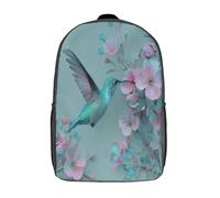 kaiyun Birds Fly And Forage in The Garden Backpacks 3D Printed Daypack for Boys Girls And Middle School Students 17inch Large Capacity Bookbags