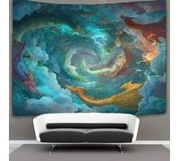 kaiyun Dragon Circling in The Sky Decorations Tapestry 3D Printing Wall Blanket Wall Hanging for Living Room Bedroom Dorm Decor 100cmx150cm