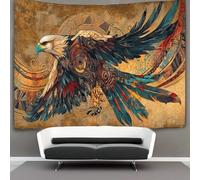 kaiyun Eagle Tapestry,Bohemian Style Art Wall Hanging Decoration for Living Room Bedroom & Dorm 150cmx200cm