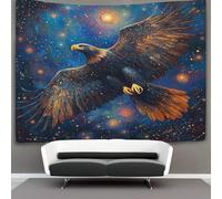 kaiyun Eagle Tapestry,Flying in The Universe Wall Hanging,Wall Art for Bedroom Aesthetic Home Decoration for Living Roombedroom 180cmx230cm