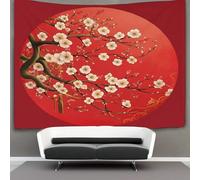 kaiyun Festive Atmosphere Tapestry A Hundred Flowers Bloom Wall Hanging Tapestries for Bedroom Living Room Apartment Dorm Decorations Wall Art Decor 180cmx230cm