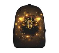 kaiyun Firefly Childrens Premium School Travel Bag with Side Hidden Pockets,Cartoon Bookbag for Boys Girls,Adjustment Buckle Rucksack 16 inch