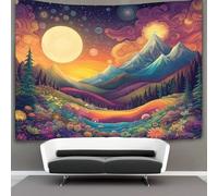 kaiyun Forest Landscape Style Tapestry Medieval Art Tapestries 3D Wall Hanging Home Decorations for Room 180cmx230cm