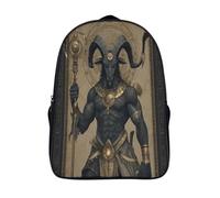 kaiyun Goat Teenagers Backpack Middle School Students Bookbag Outdoor Daypack 16 inch