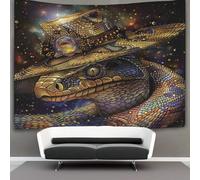 kaiyun Gorgeous Snake Tapestry Bedroom Aesthetic - Indie Wall Room Decor Weird Fantasy Wall Hanging,Wall Art 150cmx200cm