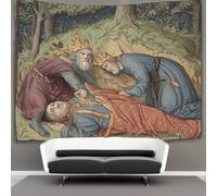 kaiyun Medieval Illustrations Decor Tapestry, Wall Art Tapestries Wall Hangings for Living Room Bedroom Dorm 70cmx100cm