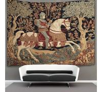 kaiyun Medieval Knights Tapestry, Art Wall Hanging Decoration for Living Room Bedroom & Dorm 180cmx230cm