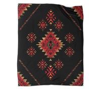kaiyun Native American Pattern Prints. Aztec. Indian Blankets, Soft And Lightweight All Season Throws,Bedding for Kids And Adults,for Picnics,Travel,Home Decoration,50x60inch(127x152cm)