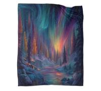 kaiyun Northern Lights Blanket, Perfect Sofa Bed Cover 70x80inch(180x200cm),soft And Comfortable to The Touch,suitable for Keeping The Whole Family Warm