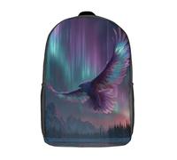 kaiyun Phoenix in The Starry Sky Sky, Brilliant Stardust Childrens Premium Backpack School Rucksack Travel Bag Boys Girls with Side Mesh Pocket And Zipped Pocket 17inch