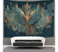 kaiyun Phoenix Tapestry Flying Among The Clouds Tapestries 3D Wall Hanging Home Decorations for Room 150cmx200cm