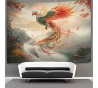 kaiyun Phoenix Tapestry Wall Hanging,Soaring Into The Sky for Bedroom Decor Birthday Party Celebration Or Garden Backdrop 180cmx230cm