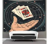 kaiyun Playing Cards, Hand Decorations Tapestry Cartoon Image 3D Printing Wall Blanket Wall Hanging for Living Room Bedroom Dorm Decor 70cmx100cm