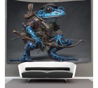 kaiyun Poison Dart Frog Character Art Tapestry Wall Hanging Wall Art for Living Room Bedroom Dorm 180cmx230cm