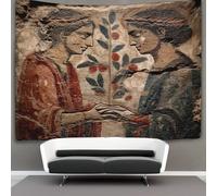 kaiyun Pompeii Frescoes Tapestry Wall Hanging, for Bedroom Decor Birthday Party Celebration Or Garden Backdrop 130cmx150cm