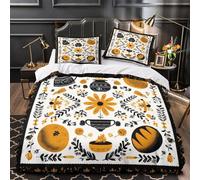kaiyun Romanian Horse Style 3D Duvet Cover, Bedding Sets, Microfibre 3 Piece Quilt Bed Set,Comforter Cover with Pillowcase Super King（260x220cm）