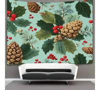 kaiyun Seamless Festive Pattern Tapestry Retro Medieval Style Tapestries 3D Wall Hanging Home Decorations for Room 70cmx100cm