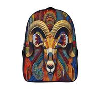 kaiyun South African Art Themes Boys Girls Babies Toddler Backpack Side Hidden Pockets,with Adjustment Buckle Kids Travel Bag For, 16 inch