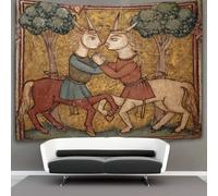 kaiyun Tapestry Medieval-style Centaur Wall Hanging Tapestries for Bedroom Living Room Apartment Dorm Decorations Wall Art Decor 130cmx150cm