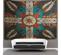 kaiyun Tapestry Wall Hanging North American Sioux Patterns Art for Bedroom Living Room Dorm Decor 70cmx100cm