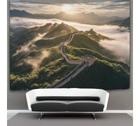 kaiyun The Great Wall of China Tapestry Landmark Building Wall Hanging Bedroom Home Decor 180cmx230cm