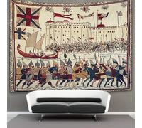 kaiyun Vikings Tapestry Wall Hanging Medieval Style Wall Art for Living Room Bedroom Dorm 100cmx150cm