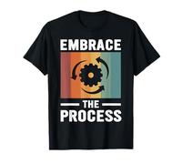 Kaizen Embrace The Process Motivational Design T-Shirt