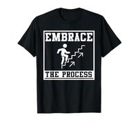 Kaizen Embrace The Process Motivational Design T-Shirt