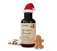 Kaizen Gingerbread Christmas Tree Room Spray - Warm & Spicy Holiday Scent with Clove, Cinnamon & Ginger - Bring the Aroma of Christmas Baking Home - Long-Lasting, Natural Room Fragrance, 100ml