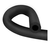Kajaia Pipe Insulation Foam Tube Outdoor Pipe Lagging Cover Wrap Roll Black Cladding Hollow Hose Heat Preservation for Exercise Machine Handle Winter Protection(22 mm Inner Diameter, 2 Meter Long)