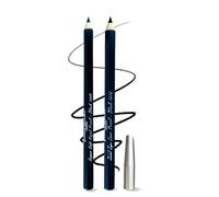 Kajal Waterline Eyeliner Pencil Duo Soft Waterproof Long-Lasting Eyeliner - Vegan, Cruelty-Free (Super Soft liner + Kohl Eyeliner)