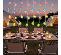 Kajfjad Diwali Lights, 20 LED Colorful Battery Powered Fairy Lights, 3 Meter Outdoor Indoor String for Home Decoration, Garden Party and Festival Celebrations