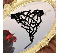 Kajfjad Spider Web Finger Ring Bracelet, Gothic Black Rose Velvet Harness Jewelry Set with Vampire Lolita Hand Chains, Punk Cosplay Party Accessories for Women