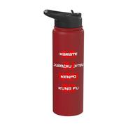 Kajukenbo MMA Sport Mixed Martial Arts Practitioner Athlete Stainless Steel Insulated Water Bottle