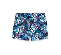 KAJYY Men's Bregançon Beach Boxer Shorts Swimwear, Blue/Red Camouflage Print, M