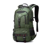 KAKA Travel Backpack Fight Approved with 17.3 inch Laptop Lackpack Compartment Outdoor Duffle Bag for men and women, Green, L, Travel Backpacks