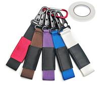 KAKABUBBLE Jiu Jitsu Keychain BJJ Belt Gift for Men & Women, Brazilian Jiu Jitsu Keyring for Martial Artists