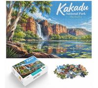 Kakadu National Park Australia Landscape Jigsaw Puzzle, 1000 Piece | For a useful gift beyond Christmas Day, this adult jigsaw puzzle with 1000 pieces offers a classic activity for Christmas.