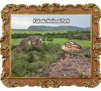 Kakadu National Park Australia Refrigerator Magnets Tourist Souvenir Fridge Decoration Magnet