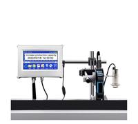 KAKAK 12.7mm 28 Languages Automatic Coding Machine Mask Online Inkjet Printer Thermal Inkjet Printer For Automatic Conveyor Belt for Text Barcode Date