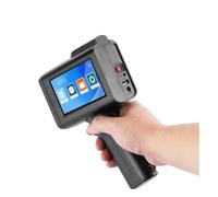 KAKAK 12.7mm Handheld Inkjet Printer Gun With Fast Drying Ink For Text QR Barcode Batch Number Logo Date Label Coding Machine for Text Barcode Date Time, etc(Non Cartridge)