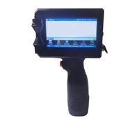 KAKAK 12.7mm Portable Inkjet Printer Handheld Gun Printer Expiry Date Barcode Batch Labeling Inkjet Printer for Text Barcode Date Time, etc