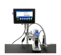 KAKAK 130Plus 0.5/1 Inch Industrial Online Printer without Ink 4.3inch Screen QR Barcode Batch Number Logo Date Label Printer for Text Barcode Date Time, etc(25.4mm without ink)