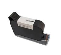 KAKAK 1730M 12.7mm Original Ink Cartridges Water-proof Solvent Black Inks For Inkjet Printer for Text Barcode Date(1PC)