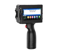 KAKAK 1750PLUS 12.7mm Portable Handheld Thermal Inkjet Printer, Text QR Barcode Image Batch Number Logo Date Label Coding Machine for Text Barcode Date(Without ink)