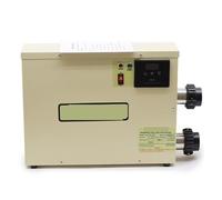 KAKAK 18KW Water Heater Bathtube Thermostat 220v/380v Electric Above Ground Heater Swimming For Pool With High Heating Efficiency(11KW 380)