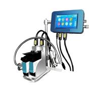 KAKAK 25.4mm Automatic Online Inkjet Printer Flat Interface Design Industrial Coding Machine for Text Barcode Date Time, etc