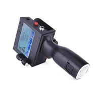KAKAK 2588 2588+ JS10 Portable Handheld Printer 12.7mm Food Packaging Production Date Barcode Label Batch Numbering Machine for Text Barcode Date Time, etc(1pc 3 Ink Cartridge)
